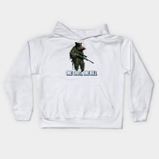 Sniper Wild Boar Kids Hoodie